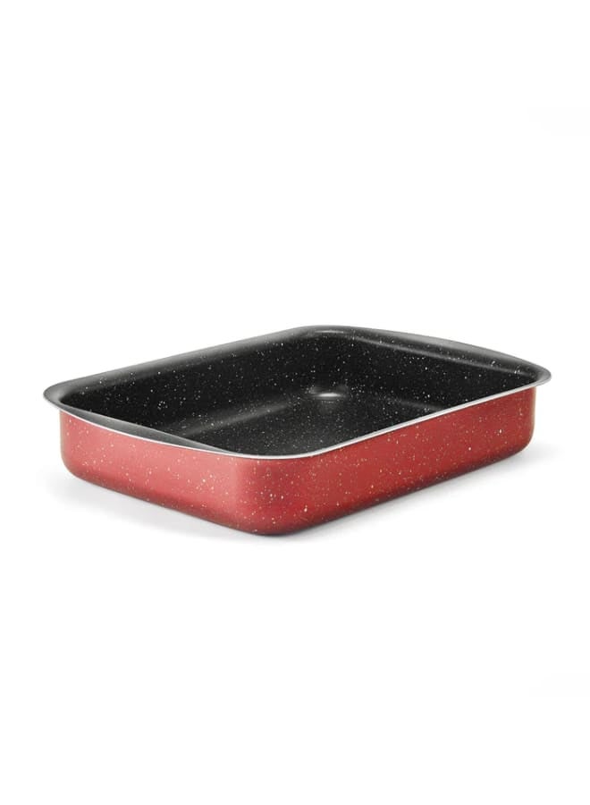 Oblong Oven Tray 25-Red